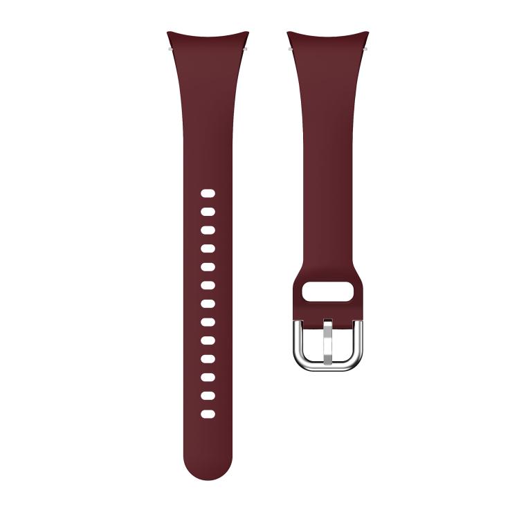 For Samsung Galaxy Watch FE / 7 / 6 / 5 / 4 Slim Silicone Watch Band