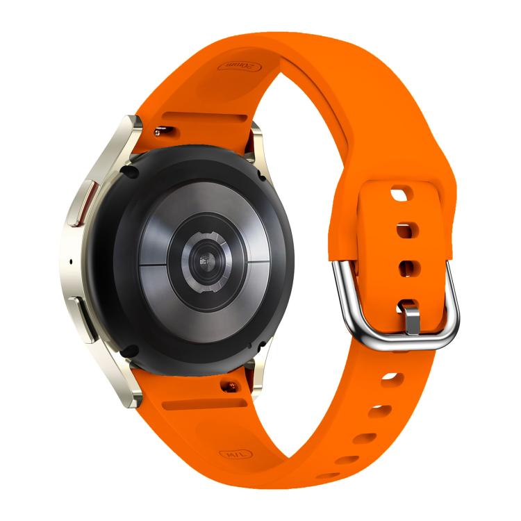 For Samsung Galaxy Watch FE / 7 / 6 / 5 / 4 Slim Silicone Watch Band