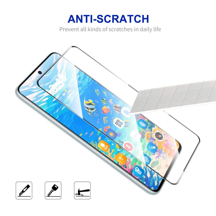 For Honor Magic 8 ENKAY Easy Install 0.18mm High Alumina Silicon Full Glass Film, Support Ultrasonic Unlock
