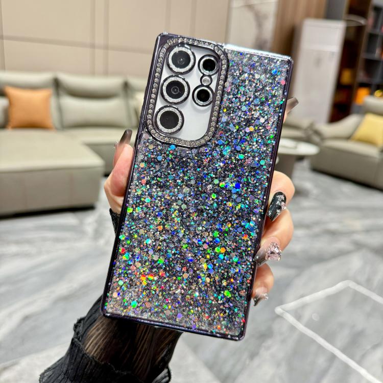 For Samsung Galaxy S25 Ultra 5G Diamond Glitter Sequins TPU Phone Case