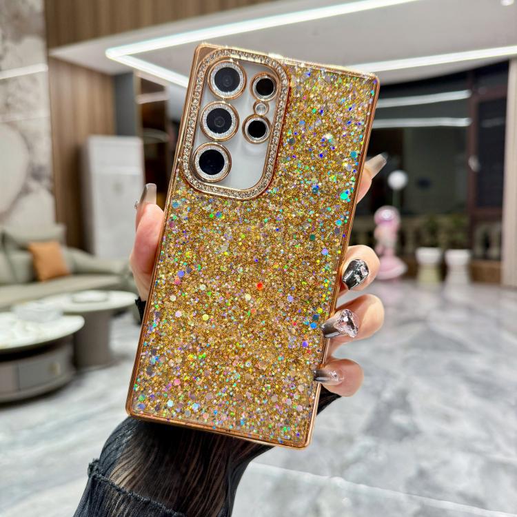 For Samsung Galaxy S24 Ultra 5G Diamond Glitter Sequins TPU Phone Case