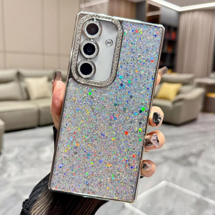 For Samsung Galaxy S24+ 5G Diamond Glitter Sequins TPU Phone Case