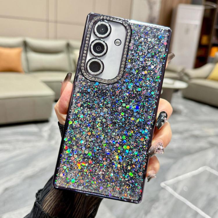 For Samsung Galaxy S24 FE 5G Diamond Glitter Sequins TPU Phone Case