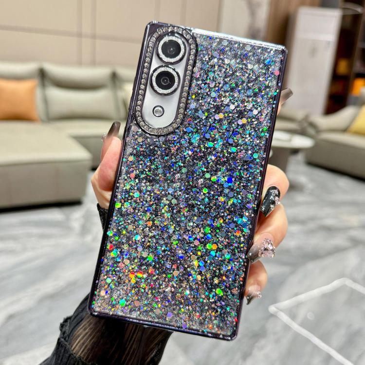 For Samsung Galaxy S25 Edge 5G Diamond Glitter Sequins TPU Phone Case