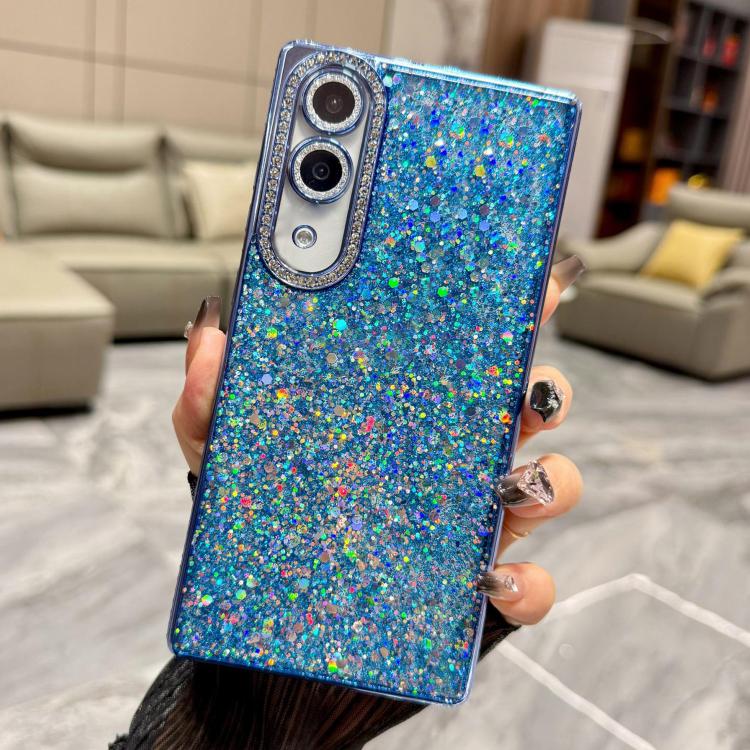 For Samsung Galaxy S25 Edge 5G Diamond Glitter Sequins TPU Phone Case