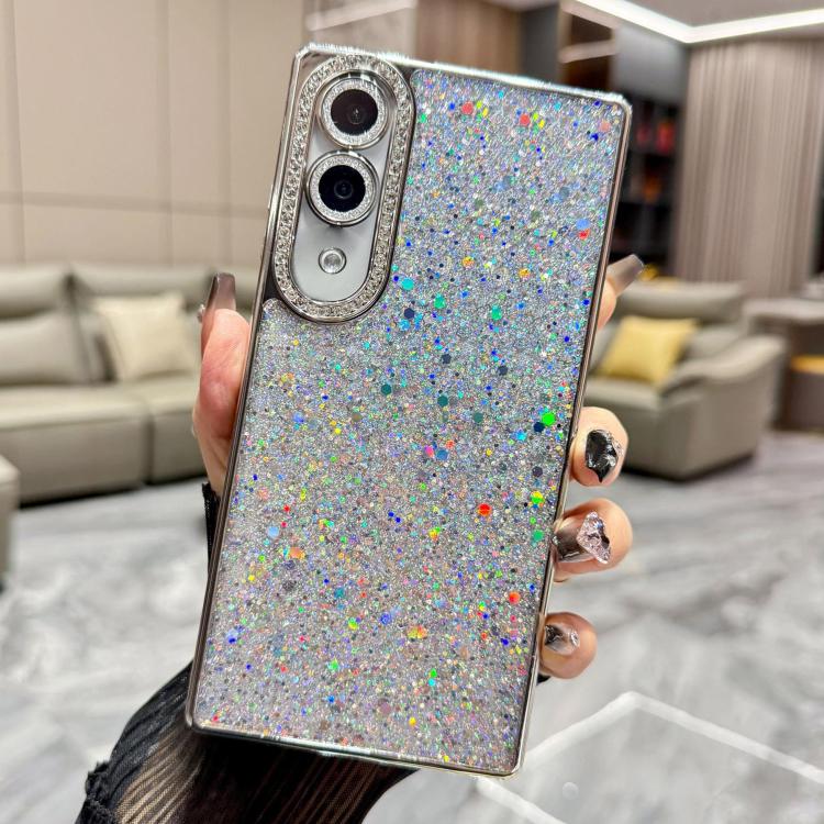 For Samsung Galaxy S25 Edge 5G Diamond Glitter Sequins TPU Phone Case