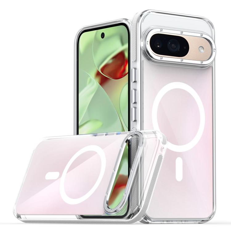 For Google Pixel 9 Dual-Color Gradient Discolor MagSafe Phone Case