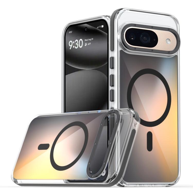 For Google Pixel 10 Pro Dual-Color Gradient Discolor MagSafe Phone Case