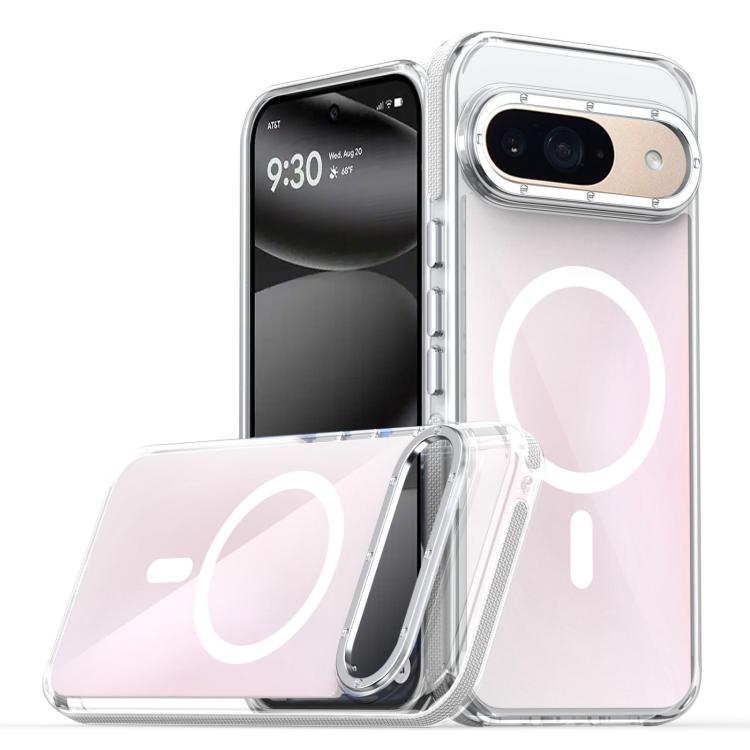 For Google Pixel 10 Pro Dual-Color Gradient Discolor MagSafe Phone Case