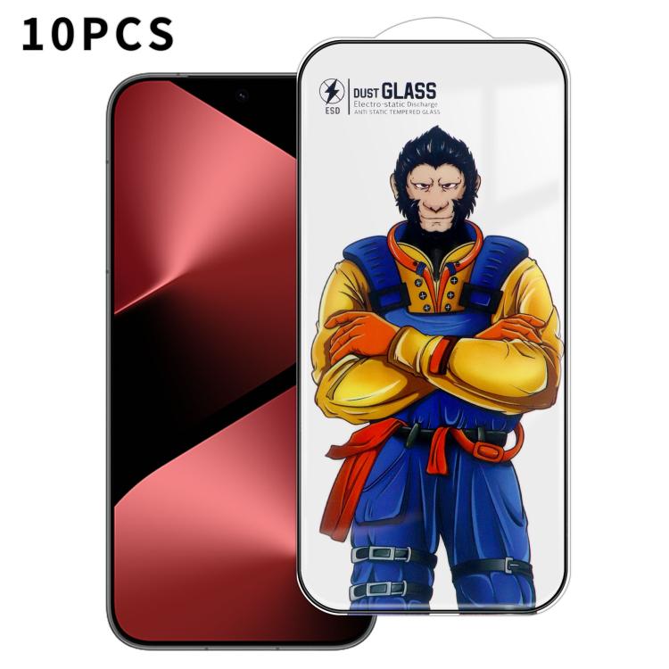 For Huawei Pura 80 10pcs Armor Super-Strong 3D Curved 120C Anti-Static High-Aluminum Screen-Printed HD Tempered Glass Film
