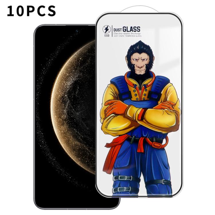For Huawei Mate 70 10pcs Armor Super-Strong 3D Curved 120C Anti-Static High-Aluminum Screen-Printed HD Tempered Glass Film