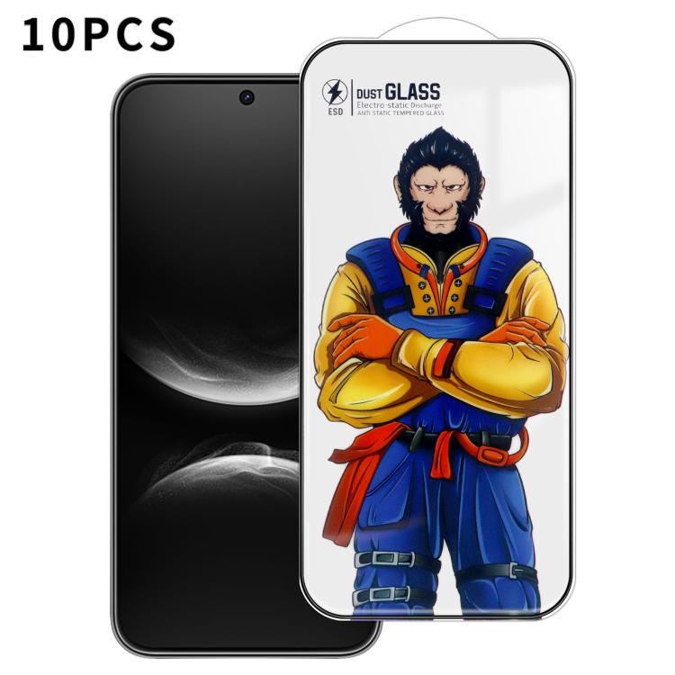 For Huawei nova 14 10pcs Armor Super-Strong 3D Curved 120C Anti-Static High-Aluminum Screen-Printed HD Tempered Glass Film