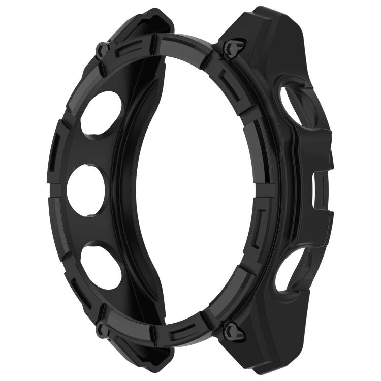 For Garmin Fenix 8 Pro 47mm AMOLED Armor Hollow TPU Half Coverage Watch Protective Cover