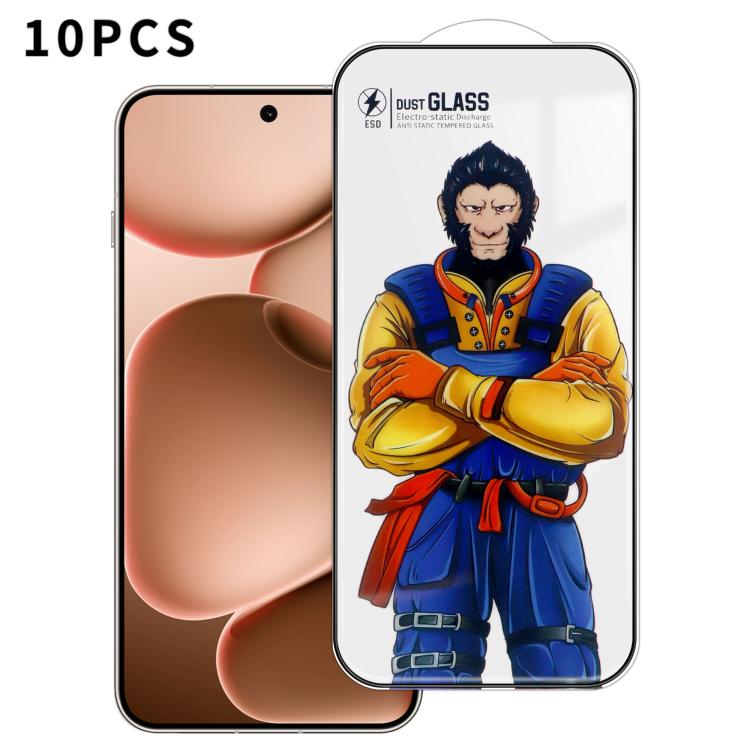 For OPPO Find X8s 10pcs Armor Super-Strong 3D Curved 120C Anti-Static High-Aluminum Screen-Printed HD Tempered Glass Film