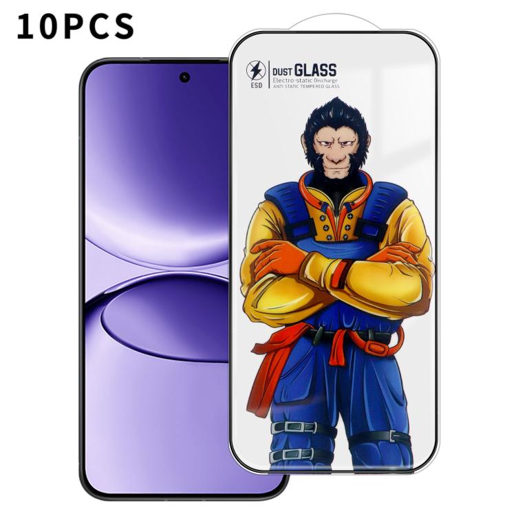 For Redmi Turbo 4 Pro 10pcs Armor Super-Strong 3D Curved 120C Anti-Static High-Aluminum Screen-Printed HD Tempered Glass Film