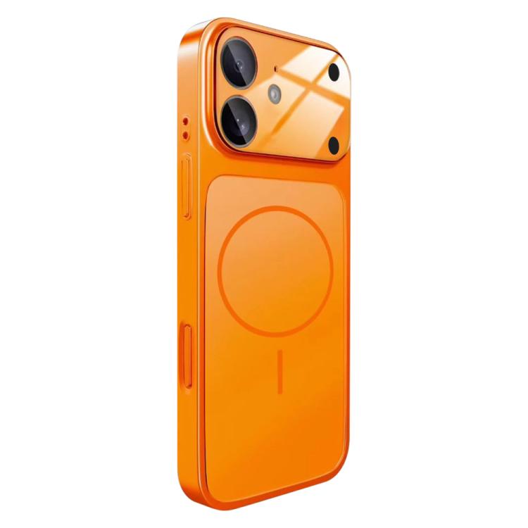 For iPhone 11 Change to 17 Big Lens Window Frosted MagSafe Phone Case