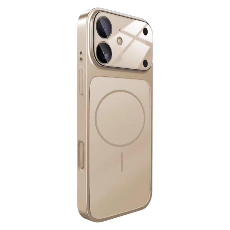 For iPhone 11 Change to 17 Big Lens Window Frosted MagSafe Phone Case