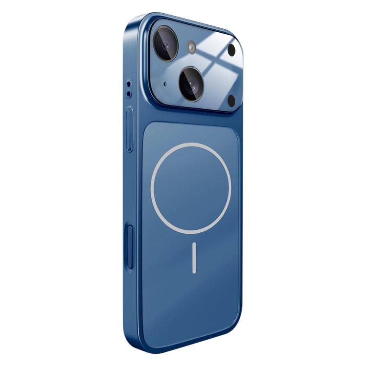 For iPhone 13 Change to 17 Big Lens Window Frosted MagSafe Phone Case