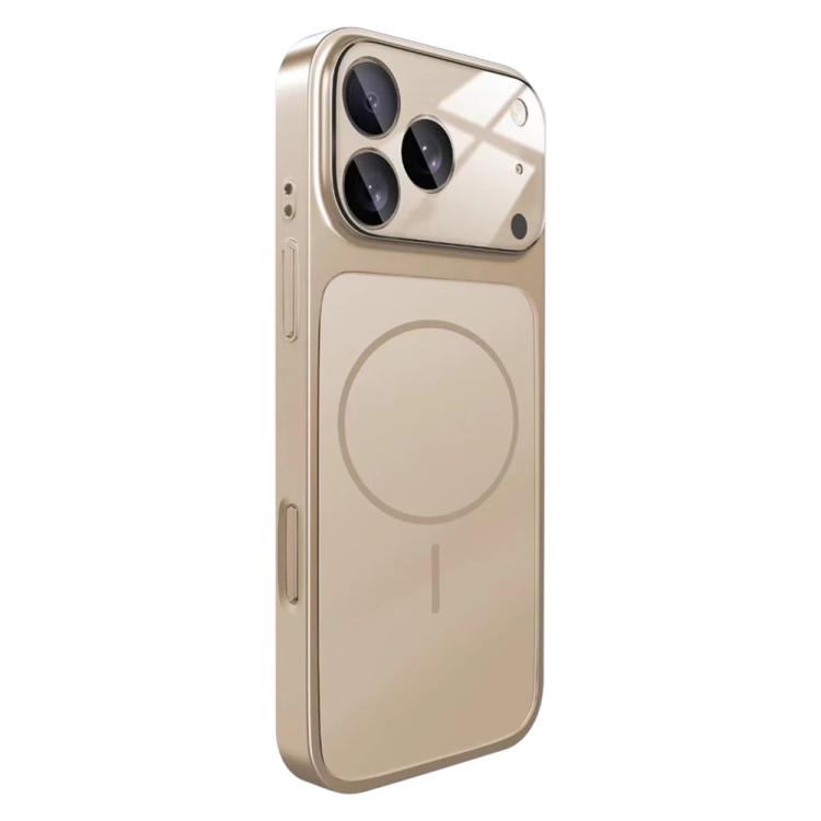 For iPhone 17 Pro Change to 17 Big Lens Window Frosted MagSafe Phone Case