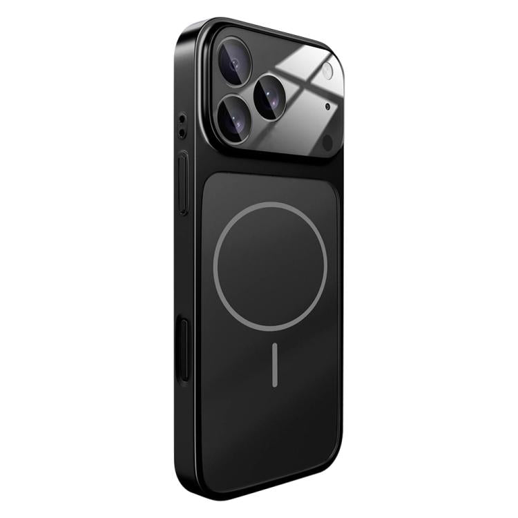 For iPhone 17 Pro Change to 17 Big Lens Window Frosted MagSafe Phone Case
