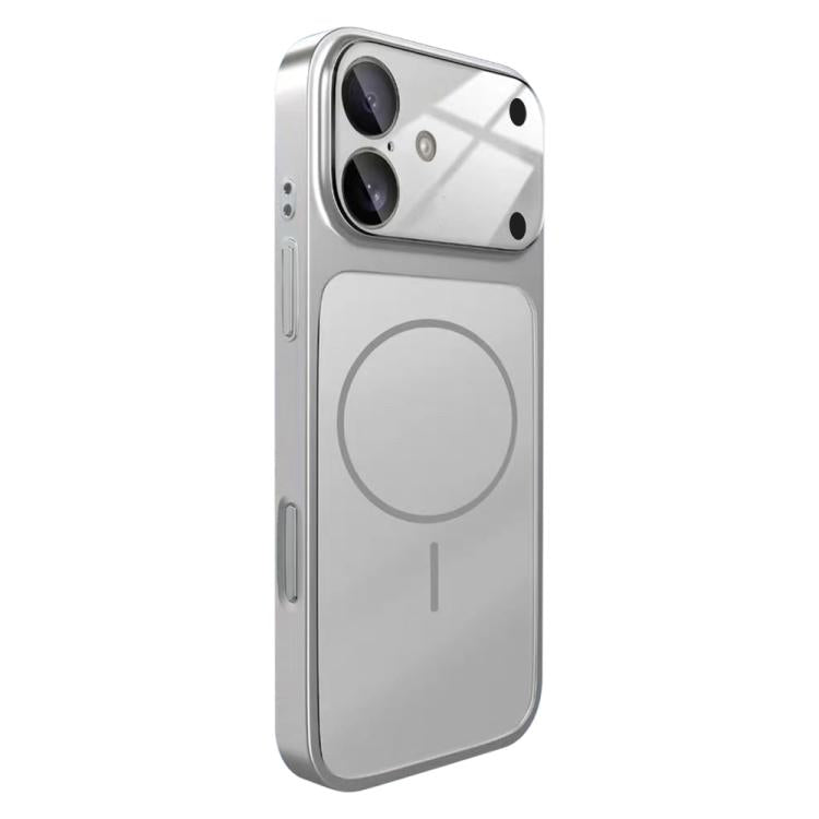 For iPhone 17 Change to 17 Big Lens Window Frosted MagSafe Phone Case