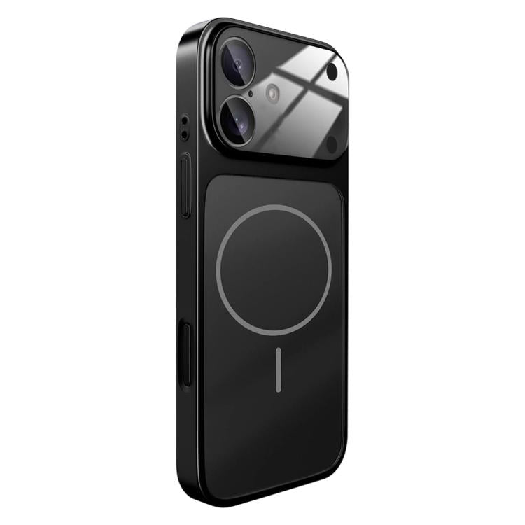For iPhone 17 Change to 17 Big Lens Window Frosted MagSafe Phone Case