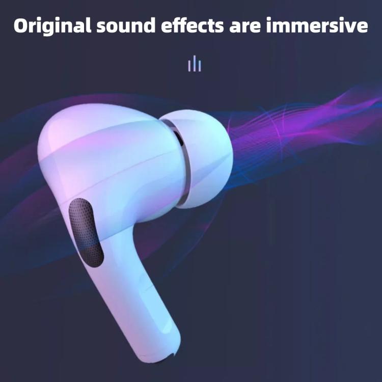 1 Pair Silicone Earplugs For AirPods Pro 3, Model:L - White