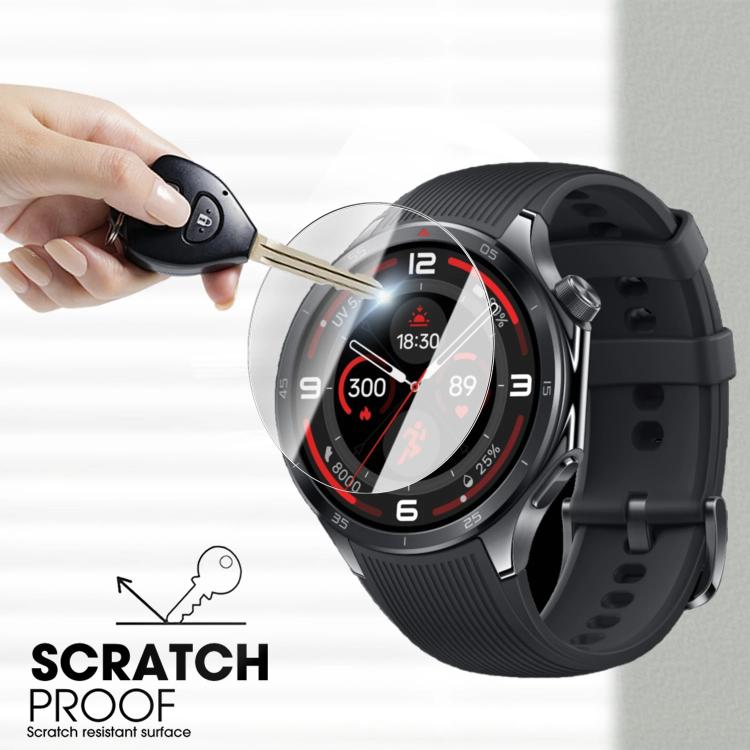 For OnePlus Watch 3 43mm Full-Screen Anti-Fingerprint HD Positioning Easy Installation Watch Tempered Glass Film