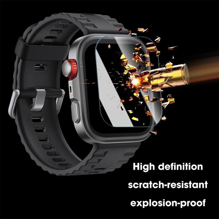 For Huawei Watch Fit 4 Pro Full-Screen Anti-Fingerprint HD Positioning Easy Installation Watch Tempered Glass Film