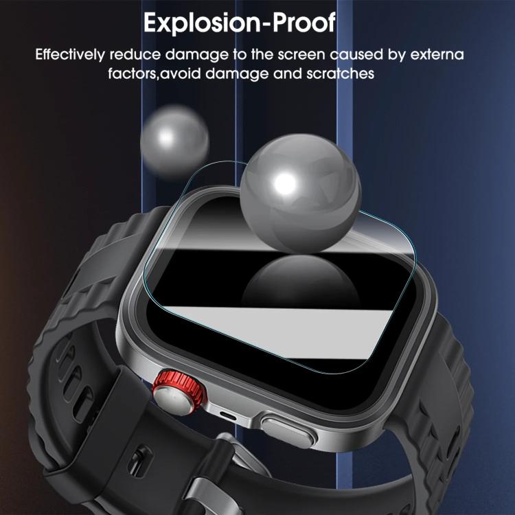 For Huawei Watch Fit 4 Pro Full-Screen Anti-Fingerprint HD Positioning Easy Installation Watch Tempered Glass Film