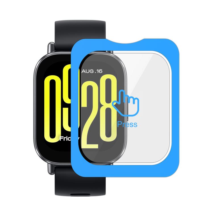 For Redmi Watch 5 Active Full-Screen Anti-Fingerprint HD Positioning Easy Installation Watch Tempered Glass Film