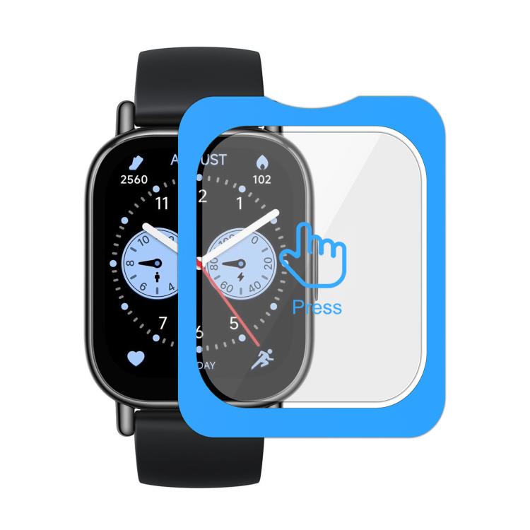 For Redmi Watch 5 Lite Full-Screen Anti-Fingerprint HD Positioning Easy Installation Watch Tempered Glass Film