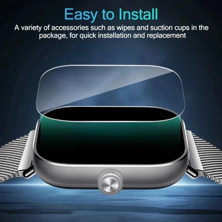For Redmi Band 3 Full-Screen Anti-Fingerprint HD Positioning Easy Installation Watch Tempered Glass Film