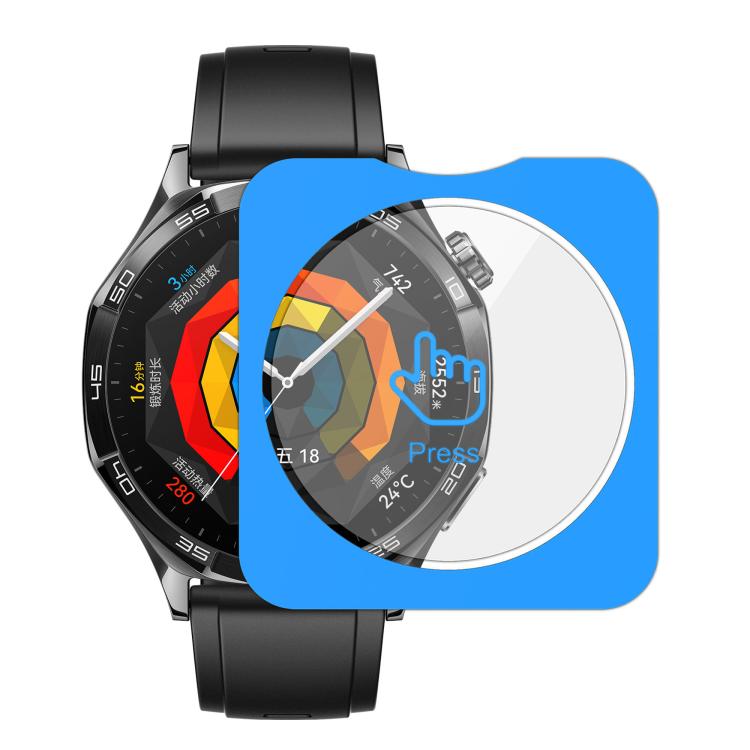 For Huawei Watch GT 5 46mm Full-Screen Anti-Fingerprint HD Positioning Easy Installation Watch Tempered Glass Film