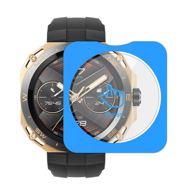 For Huawei Watch GT Cyber Full-Screen Anti-Fingerprint HD Positioning Easy Installation Watch Tempered Glass Film