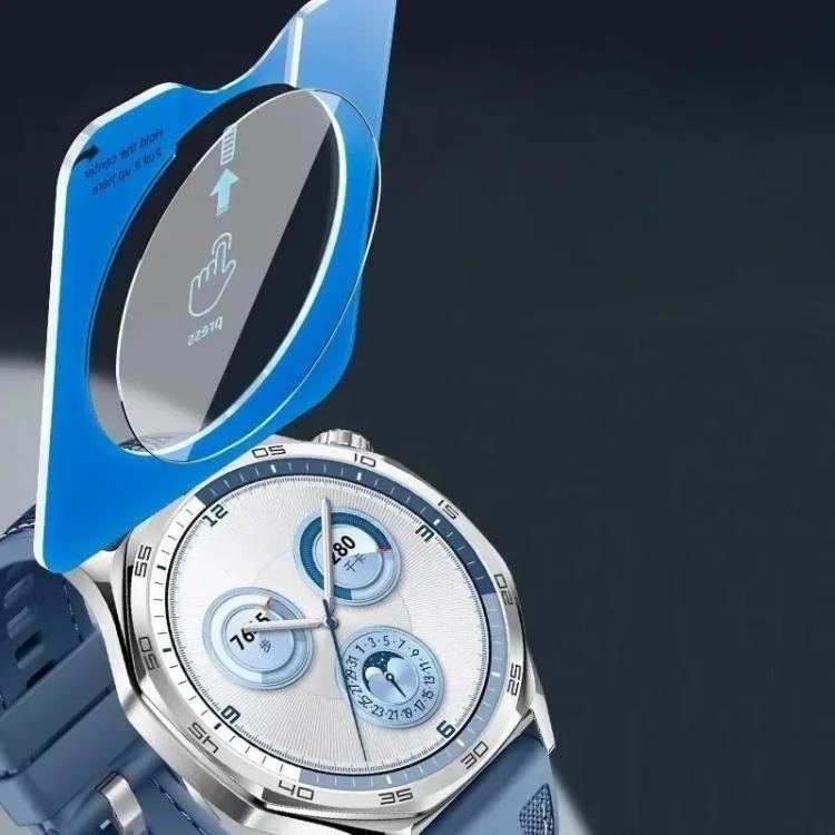 For Huawei Watch GT 3 46mm Full-Screen Anti-Fingerprint HD Positioning Easy Installation Watch Tempered Glass Film