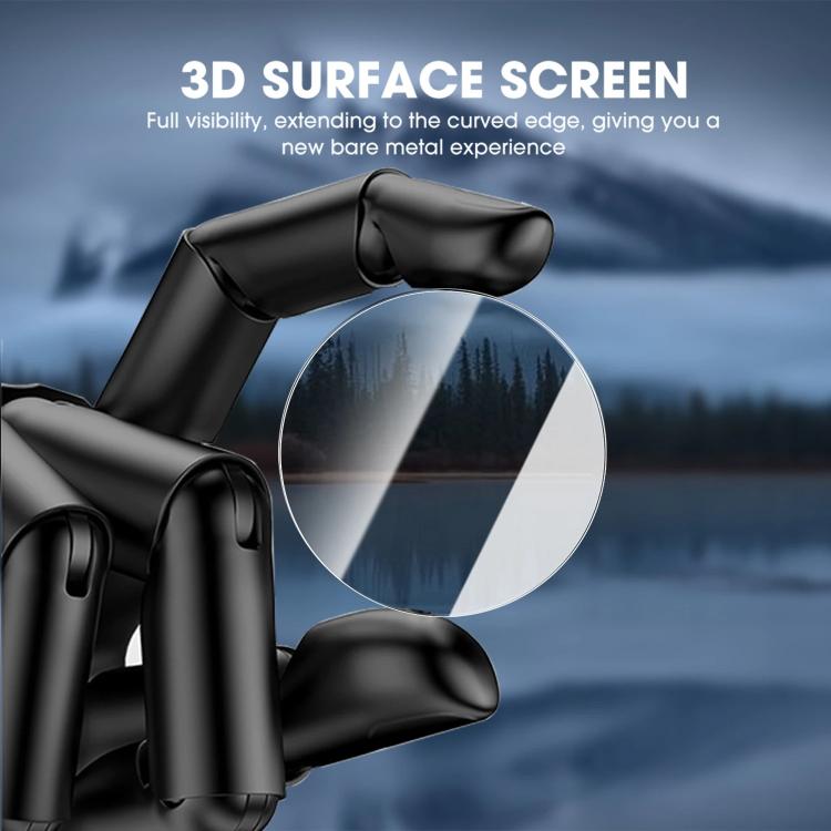 For Garmin Fenix E 47mm Full-Screen Anti-Fingerprint HD Positioning Easy Installation Watch Tempered Glass Film
