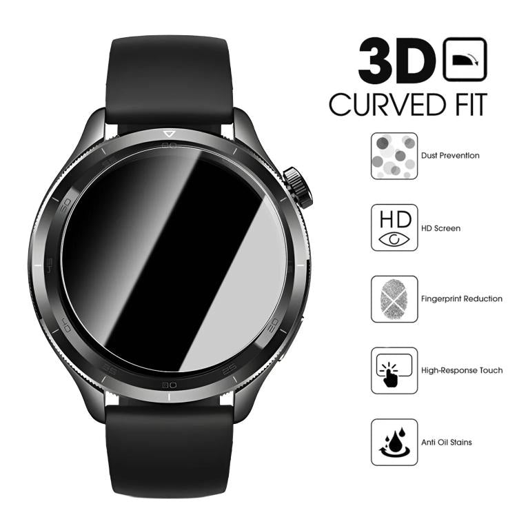 For Xiaomi Watch Color 2 Full-Screen Anti-Fingerprint HD Positioning Easy Installation Watch Tempered Glass Film
