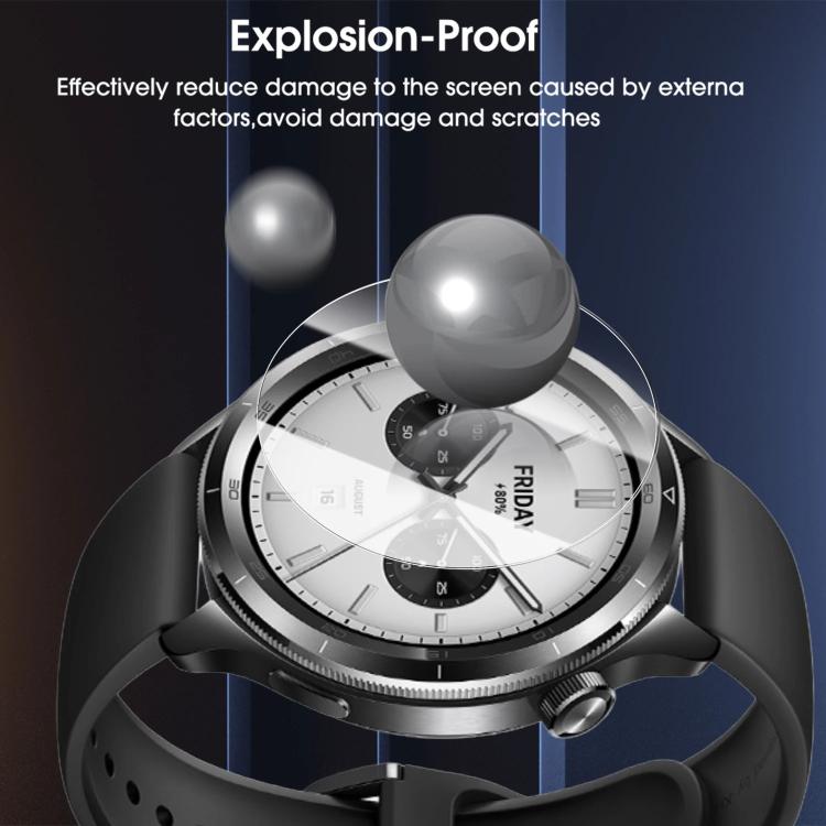 For Xiaomi Watch S3 Full-Screen Anti-Fingerprint HD Positioning Easy Installation Watch Tempered Glass Film