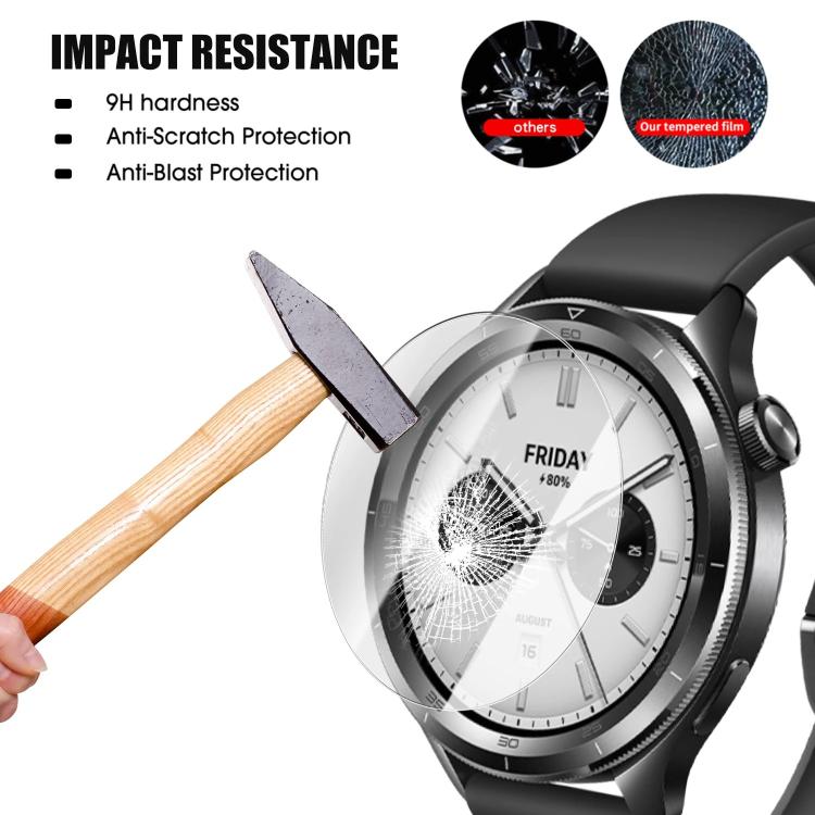 For Xiaomi Watch S3 Full-Screen Anti-Fingerprint HD Positioning Easy Installation Watch Tempered Glass Film