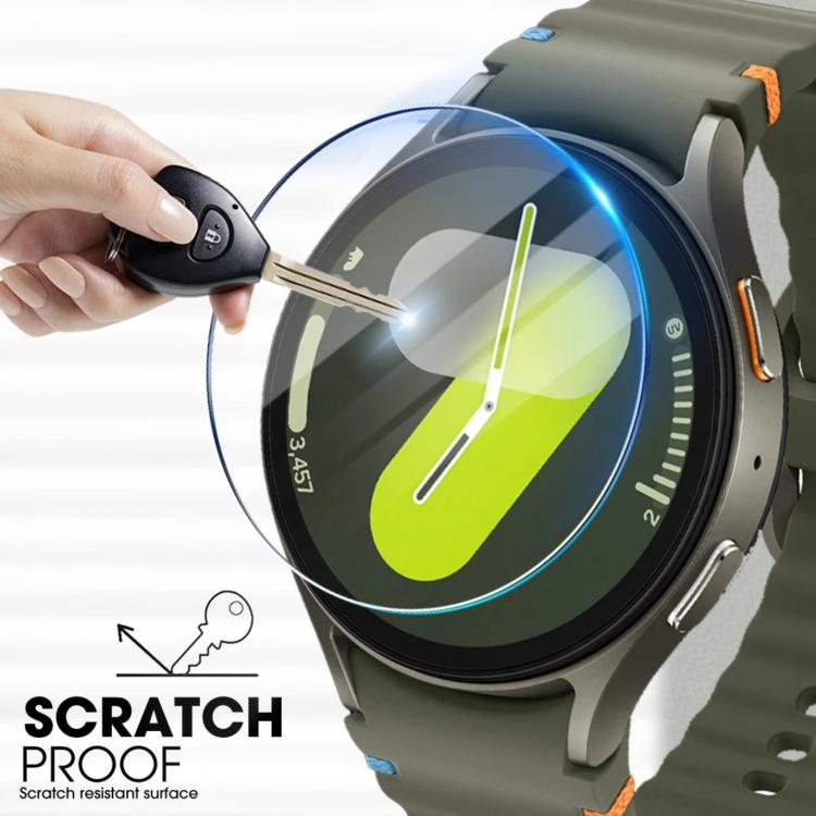 For Samsung Galaxy Watch5 40mm Full-Screen Anti-Fingerprint HD Positioning Easy Installation Watch Tempered Glass Film