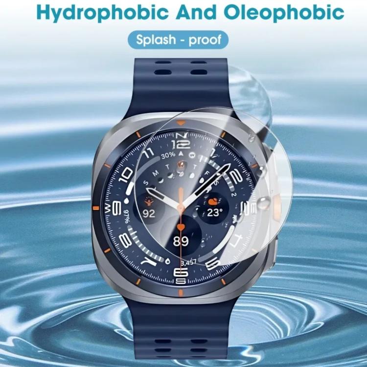 For Samsung Galaxy Watch8 44mm Full-Screen Anti-Fingerprint HD Positioning Easy Installation Watch Tempered Glass Film