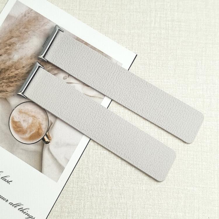 For Redmi Watch 6 / Watch 5 / Watch 4 Lychee Texture Soft Magnetic Silicone Watch Band