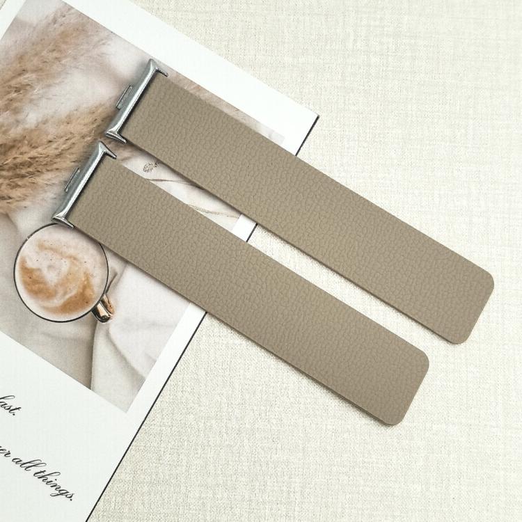 For Redmi Watch 6 / Watch 5 / Watch 4 Lychee Texture Soft Magnetic Silicone Watch Band