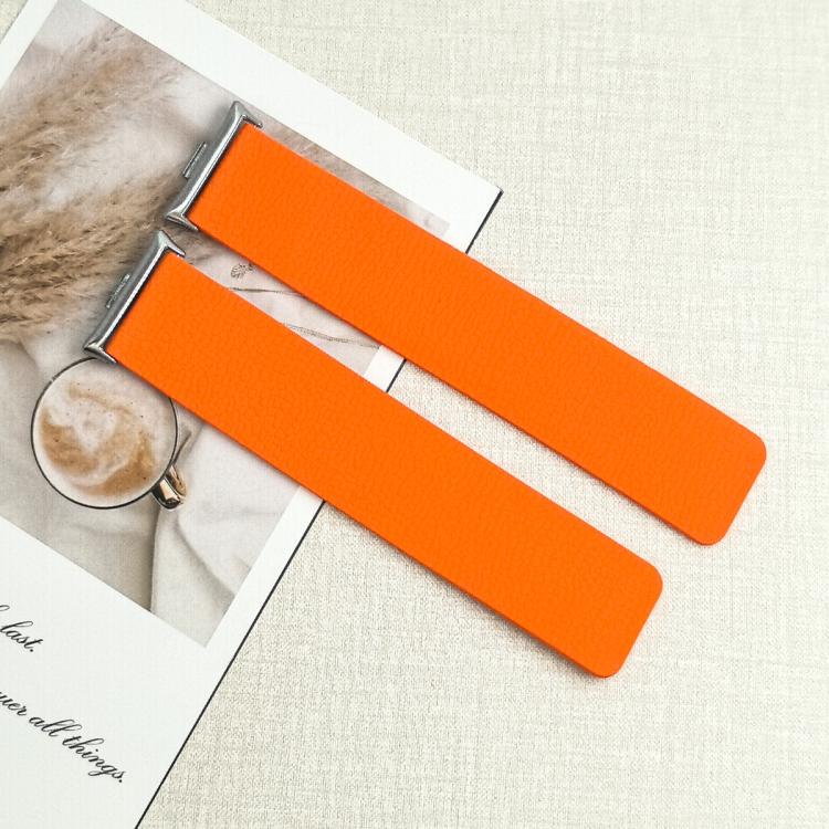 For Redmi Watch 6 / Watch 5 / Watch 4 Lychee Texture Soft Magnetic Silicone Watch Band