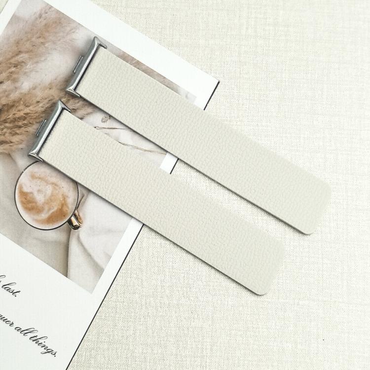 For Redmi Watch 6 / Watch 5 / Watch 4 Lychee Texture Soft Magnetic Silicone Watch Band
