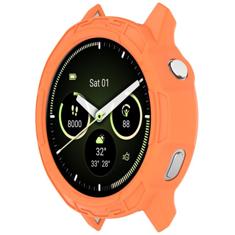 For Garmin Venu 4 41mm Armor Hollow TPU Half Coverage Watch Protective Cover