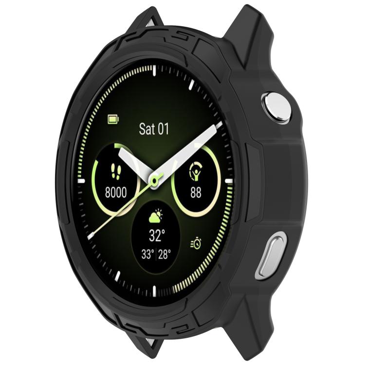 For Garmin Venu 4 41mm Armor Hollow TPU Half Coverage Watch Protective Cover