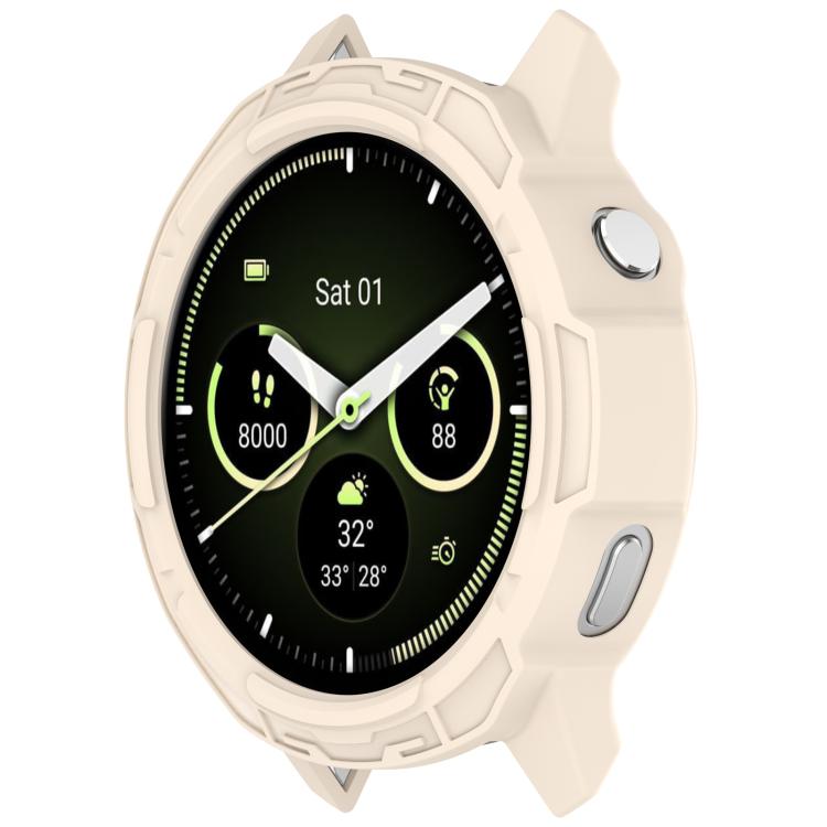 For Garmin Venu 4 41mm Armor Hollow TPU Half Coverage Watch Protective Cover