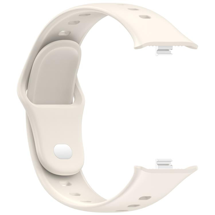 For vivo Watch GT 2 / iQOO Watch GT 2 Solid Solor Reverse Buckle Silicone Watch Strap
